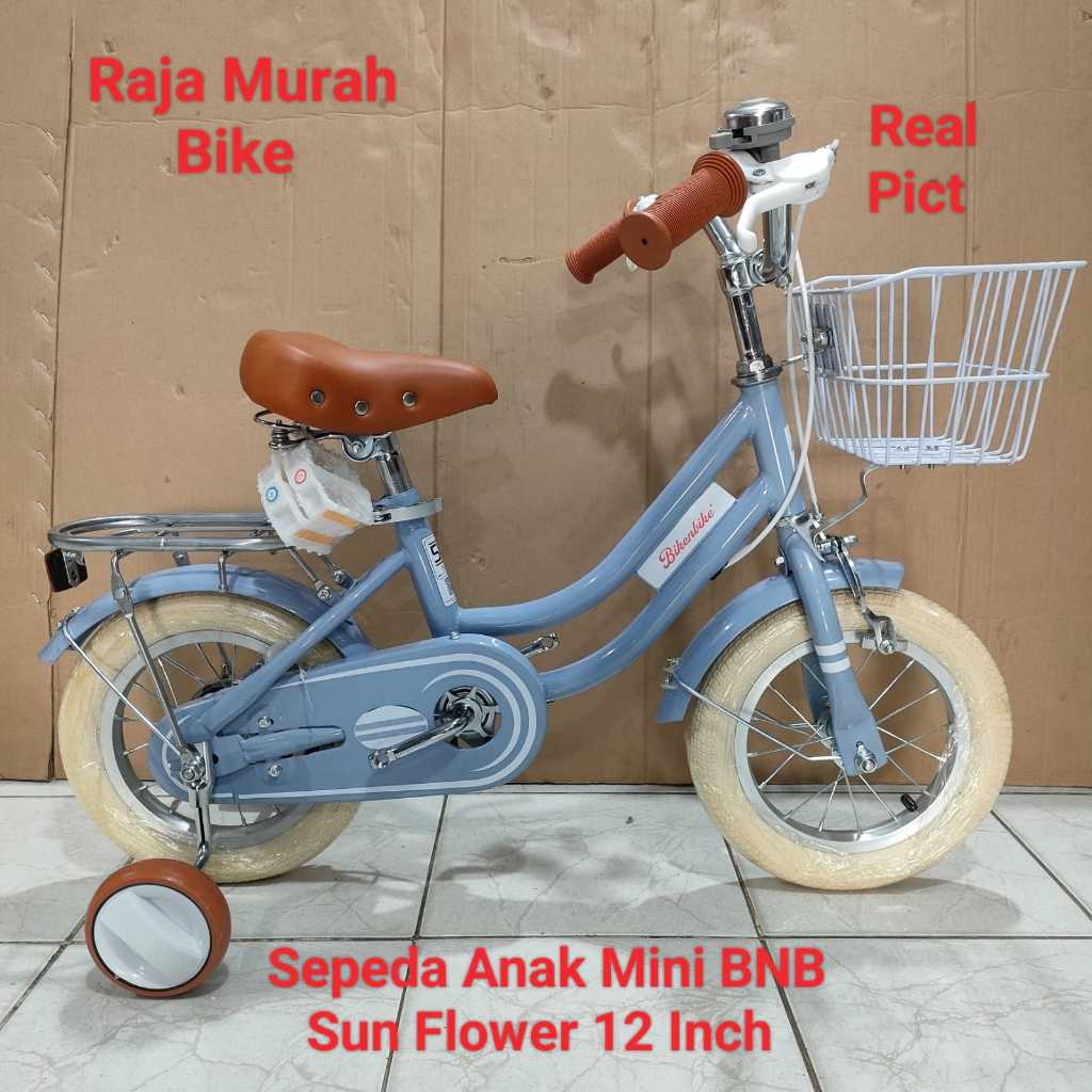 Sepeda Anak Mini 12 inch BNB Sun Flower Sepeda Anak Perempuan Sun Flower BNB 12 inch