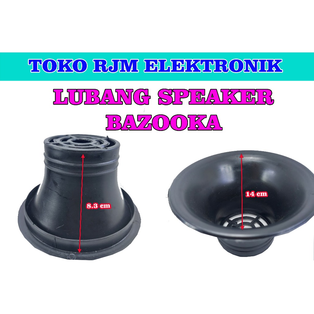 Lubang box speaker bazooka original termurah
