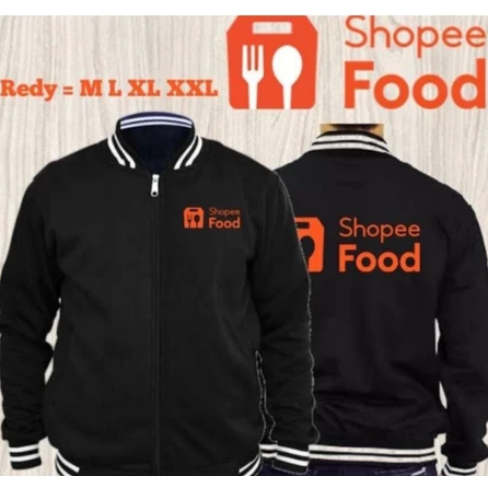 Jaket Ojol | Jaket Driver ShopiFood | Jaket Ojol Food | Jaket Bomber Varsity | Bomber Kasual | Bombe