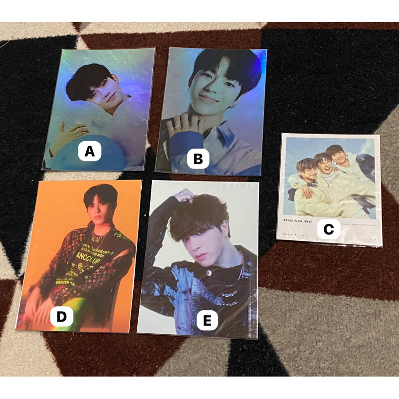 Postcard Treasure Official - Jaehyuk Hyunsuk Junghwan Jeongwoo Polaroid Unit