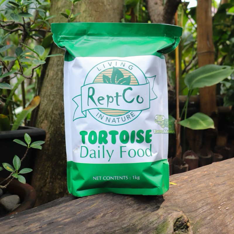 ReptCo tortoise daily food 1kg / pelet torto / kura darat / reptil / pakan kura darat / pelet sulcat