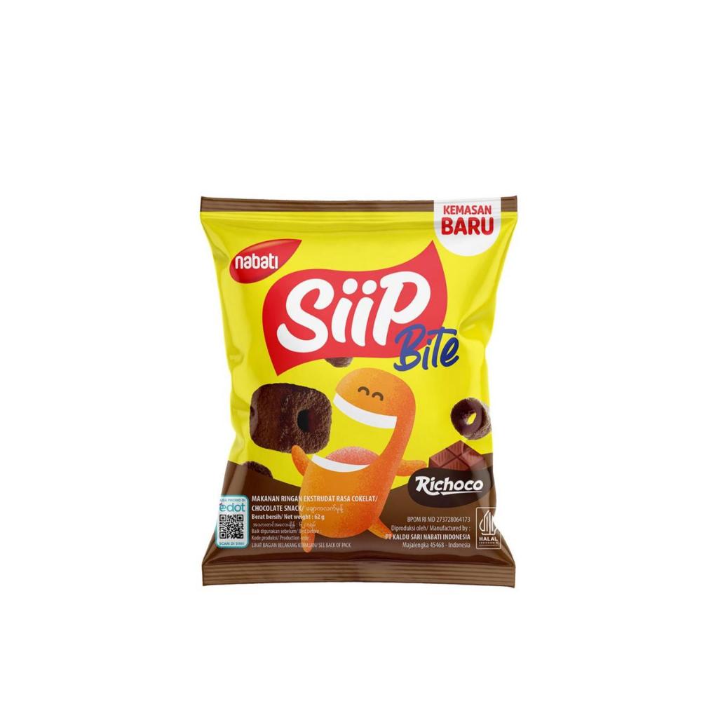 

Nabati SiiP Bite Richoco Rasa Cokelat