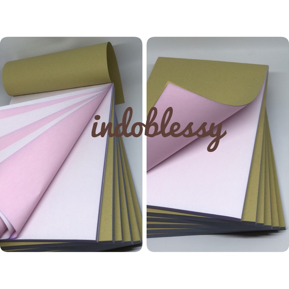 

6f Terkini BUKU NCR POLOS 2 Rangkap Atau 2 Ply Putih Merah Ukuran A4 Z58