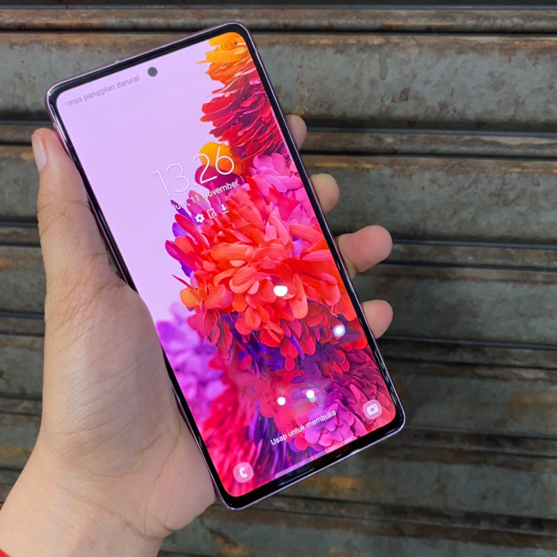 Samsung S20 Fe Snapdragon Ram 8/128gb Bekas pakai second Normal Fullset Original Resmi