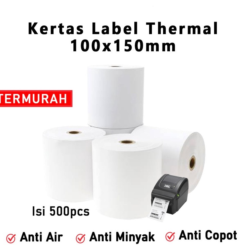 

msTerkini NG Sticker Kertas Thermal Thermal Label 1 x 15 mm A6 5 pcs R33