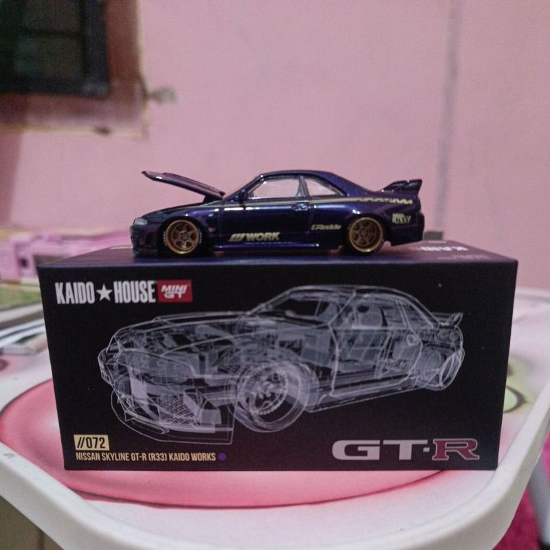 Mini gt Kaido house Nissan skyline gt-r (r33) kaido works