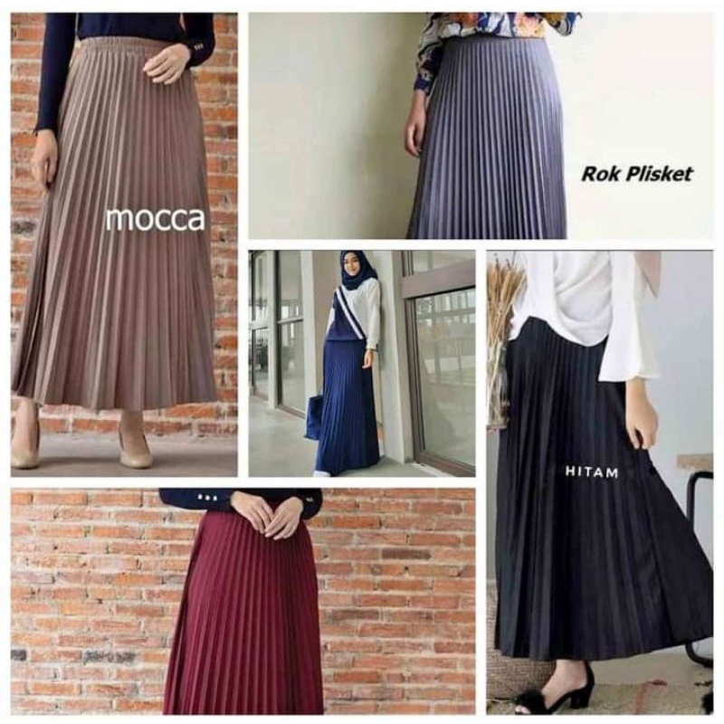 MBL rok Plisket polos