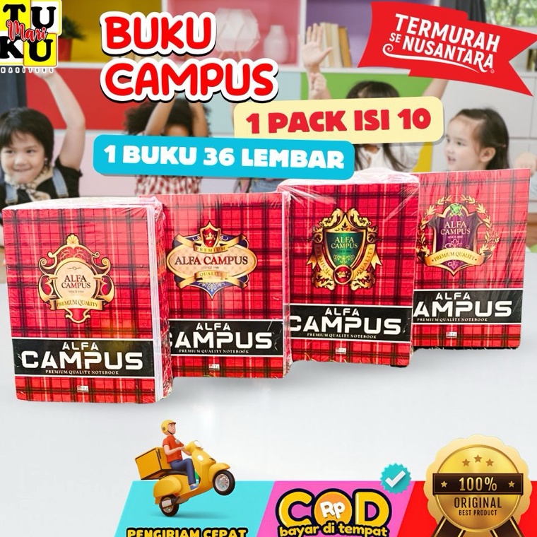 

udSale Buku tulis campus besar 1 pack 1 buku 1 buku isi 36 lembar F6