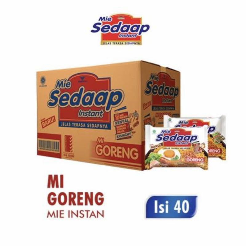 

Mie Sedaap Goreng 1 Dus Isi 40 Bungkus 90gr