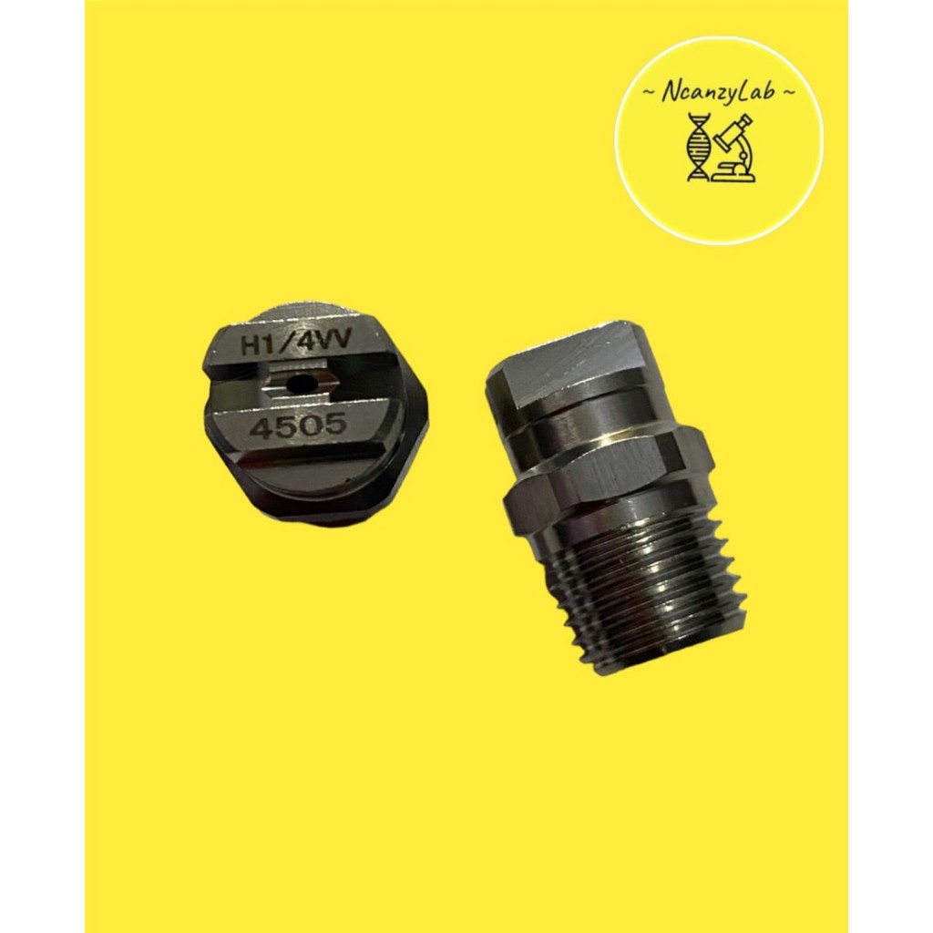 Nozzle Jet Flat Fan Spray V 1/4 Jet Flat Fan Spray Nozzle (4505)