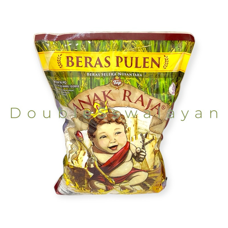 

PROMO! Beras Pulen Anak Raja - 1 Kg Beras Kualitas Tinggi