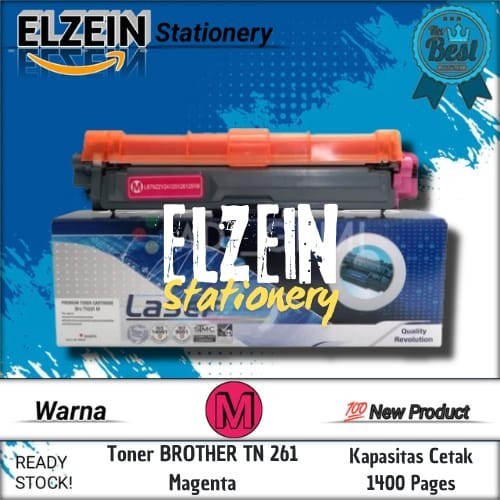 Cartridge Toner Compatible Brother TN261 TN 261 Magenta Printer HL-3140CW, 3150CDW, 3170CDN, 3170 CD