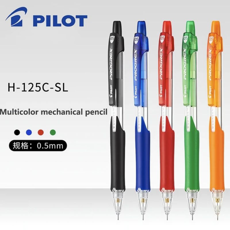 

Pensil Mekanik PILOT Progrex 0.5mm / Mechanical Pencil H-125-SL