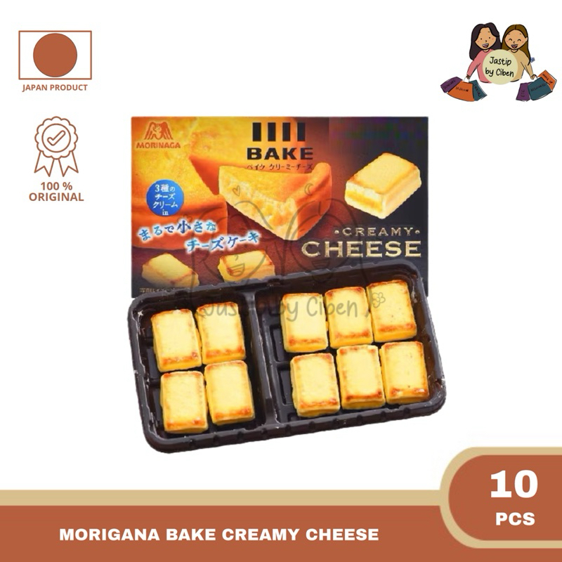 

READY STOCK - Morinaga Bake Creamy Cheese Original Japan