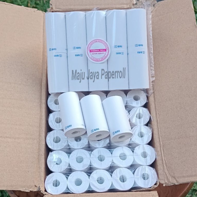 

twMurah Banget KERTAS THERMAL EDC BRILINK LOGO BANK BRIPAKET 1 ROLL W62