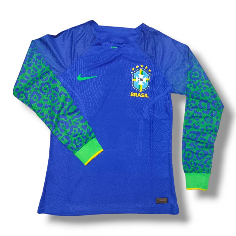 Jersey negara brazil away player issue LS