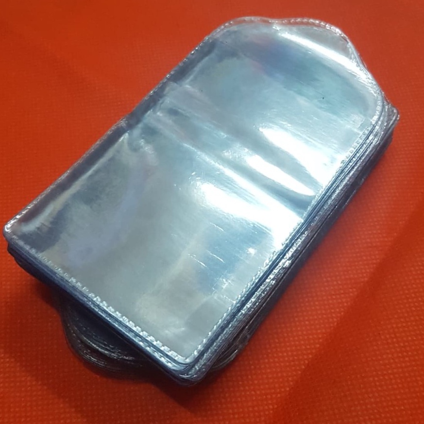 

y6Big Sale Kantong KTP Bening Ukuran 6x9 ISI 1 Plastik Mika Micron 19 H54