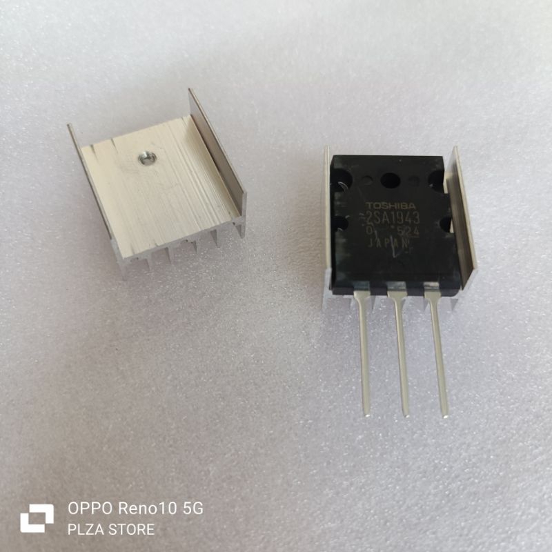 Heatsink Hs pendingin Transistor Tr Toshiba sa1943 sc5200 HS Heatsing Tr transistor