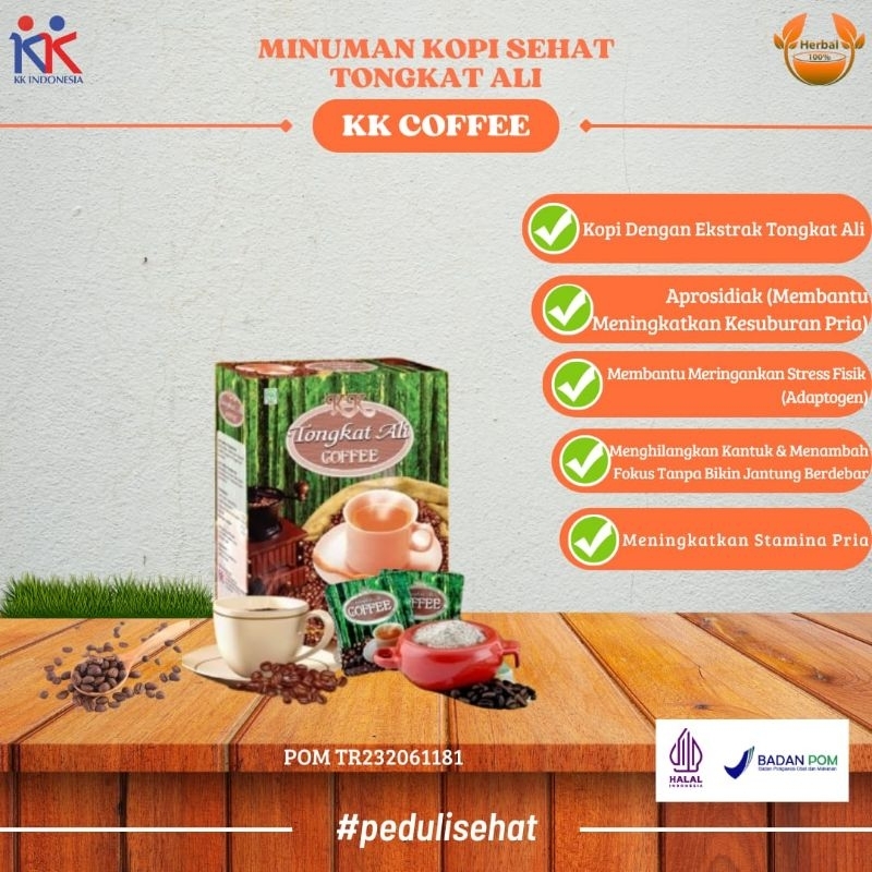 

Kopi/coffee tongkat ali - minuman kopi tingkatkan stamina pria redakan stress menambah fokus