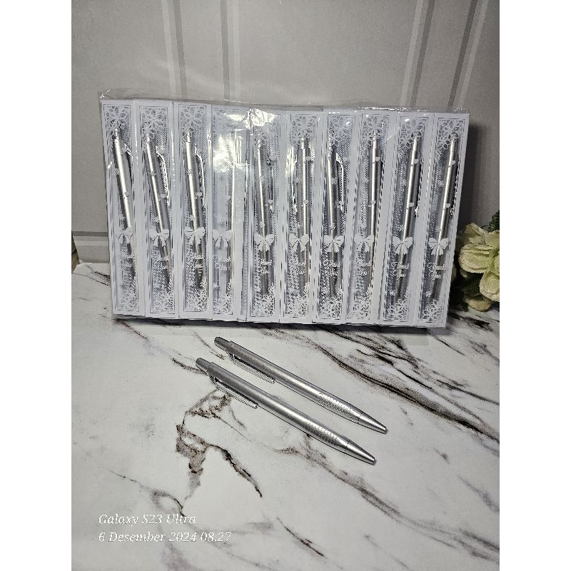 

D3W! ( isi 50pcs ) PULPEN SILVER A4 KEMASAN MIKA