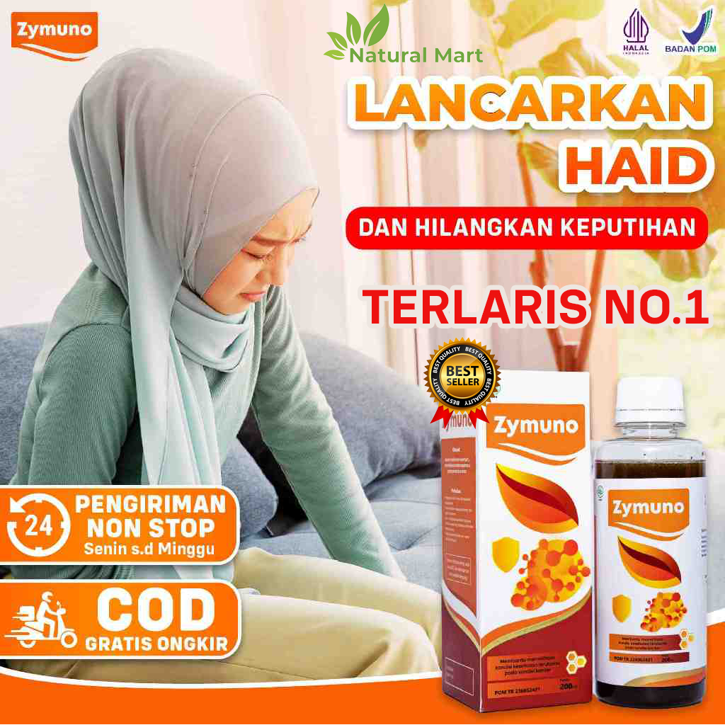 Zymuno - Madu Herbal Solusi Melancarkan Haid Keputihan Haid Terasa Sakit Masalah Kewanitaan Zymuno O