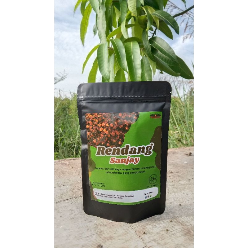 

Rendang sanjai ubi kayu