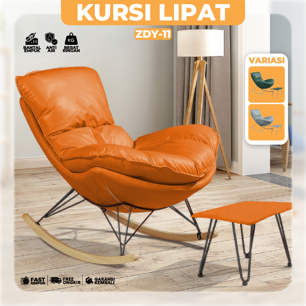 Kursi Santai - Kursi Santai Goyang - Sofa Kursi Santai Goyang dengan Sandaran Empuk & Nyaman