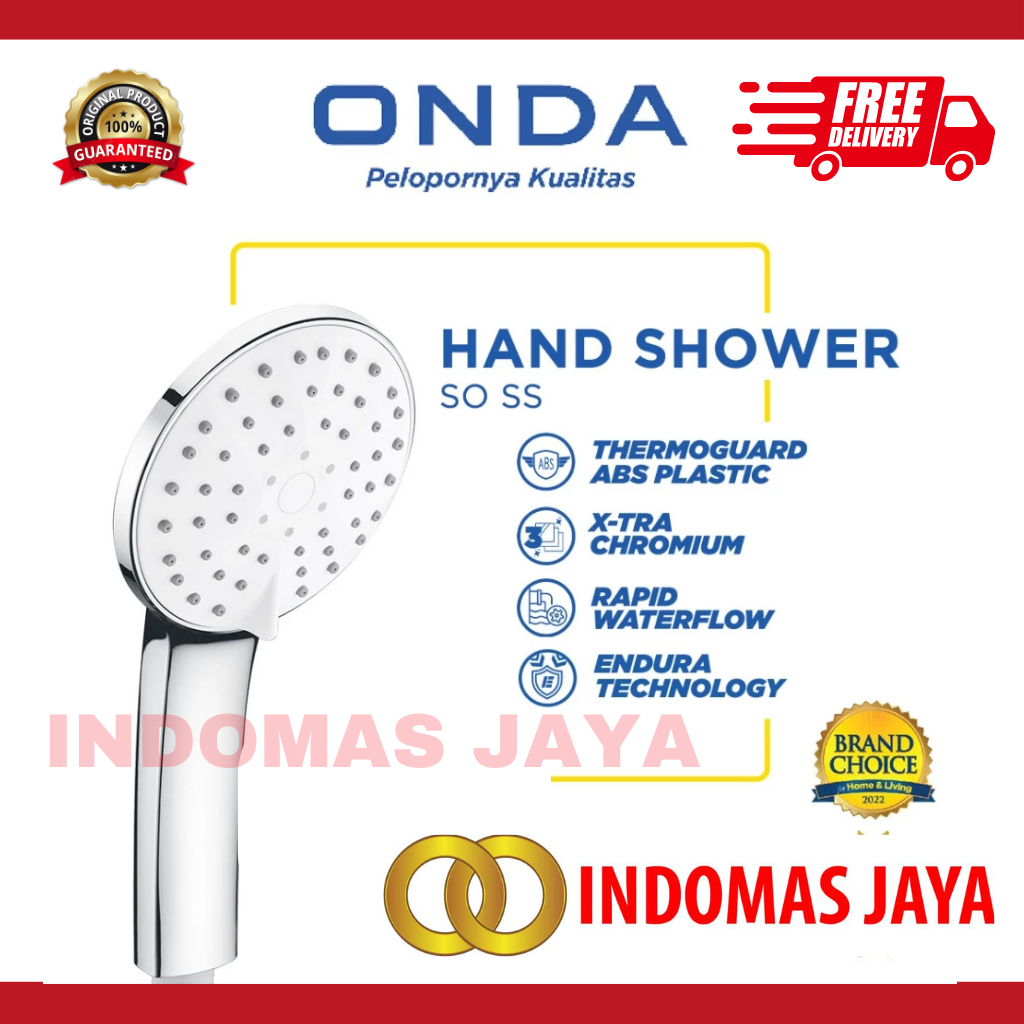 ONDA Hand Shower / Shower Mandi SO SS