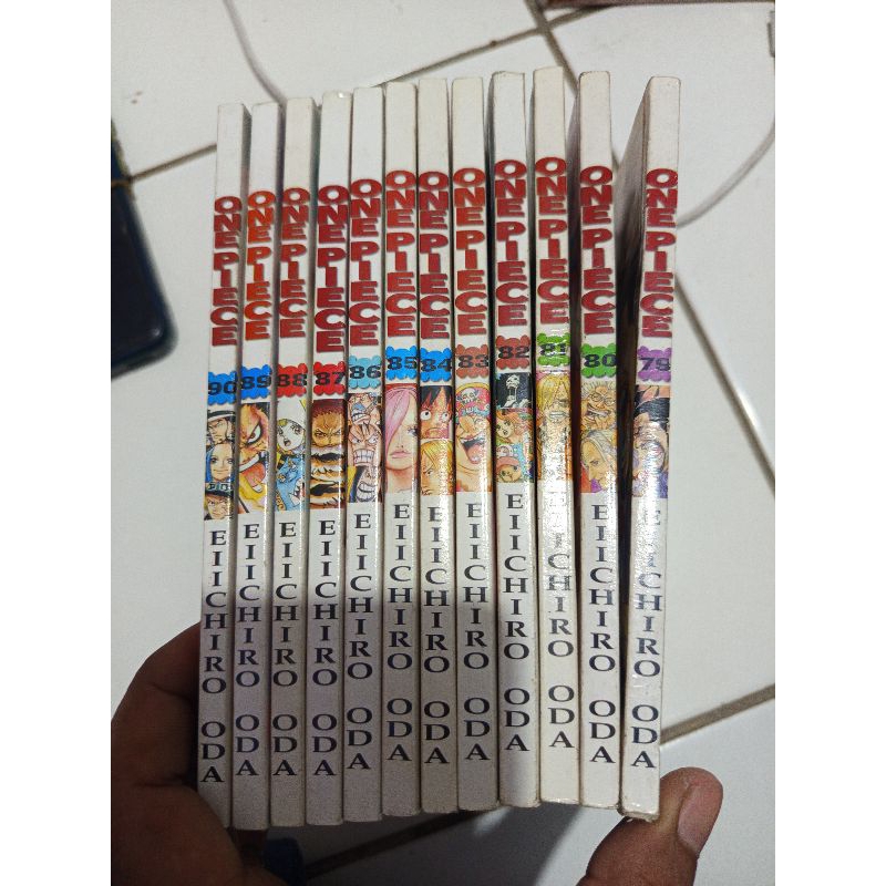 Komik One Piece 79-90 Original Kolpri