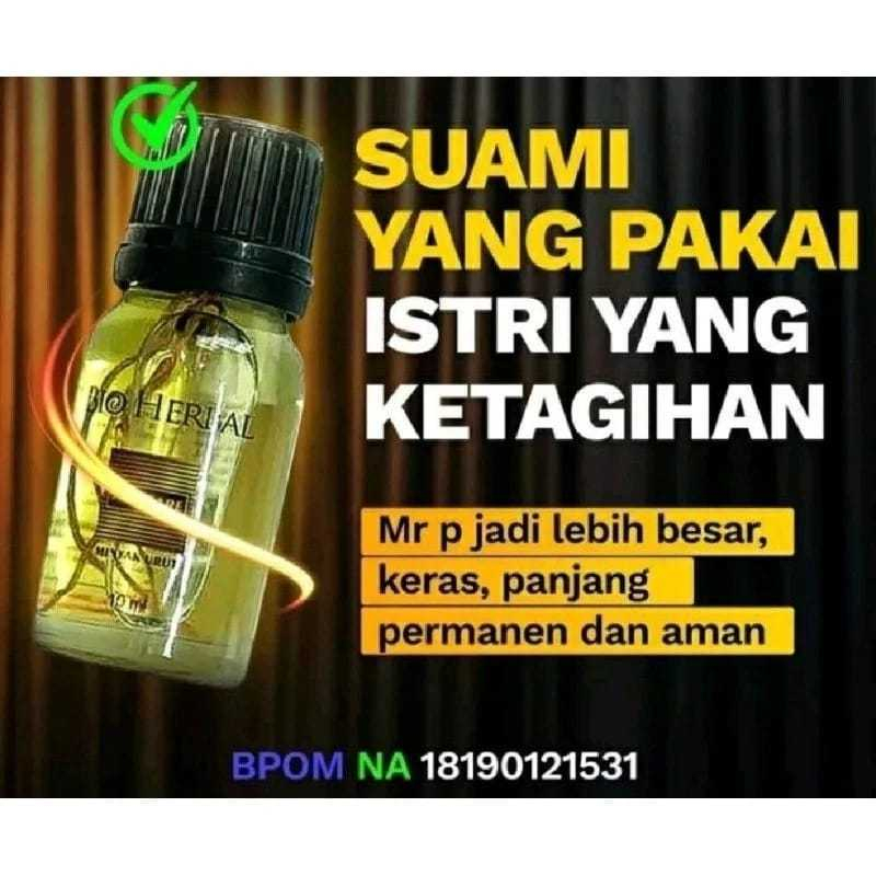 BIO HERBAL MINYAK URUT MEN CARE ORIGINAL KESEHATAN PRIA