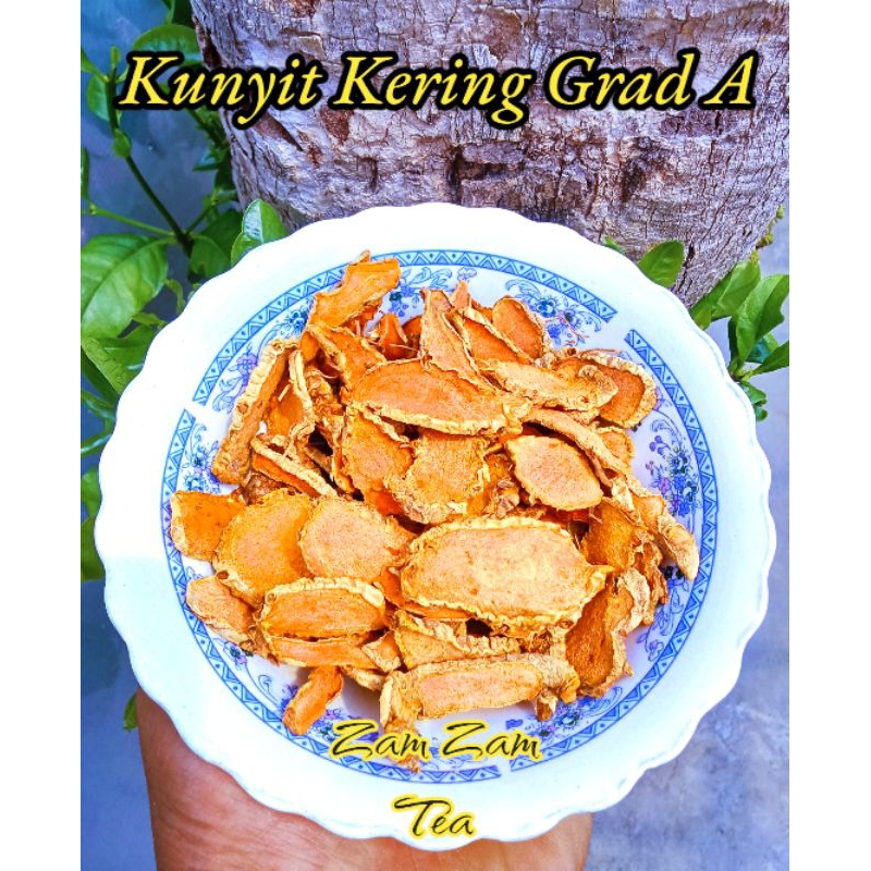 

Kunyit Kering Grad A kemasan 500gram