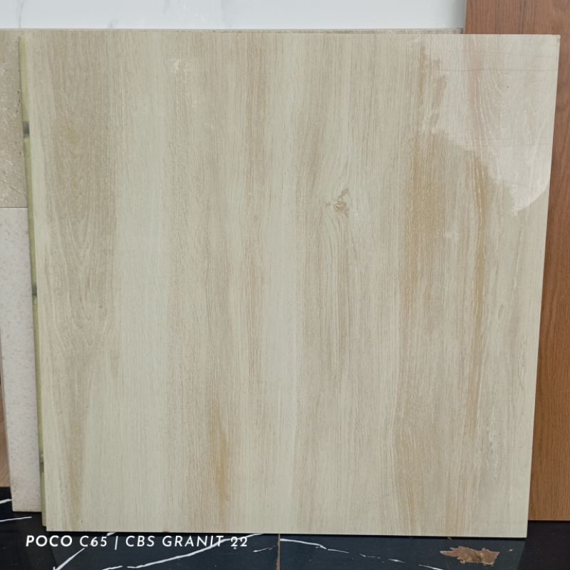 Granit Sunpower gs 66176 60x60 motif kayu muda glosy