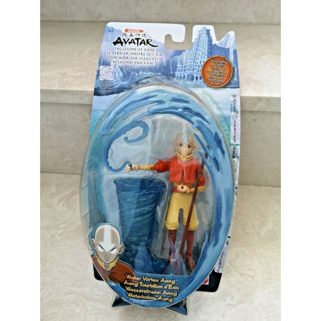 Water Vortex Aang Avatar: The Last Airbender Action Figure Complete Mattel