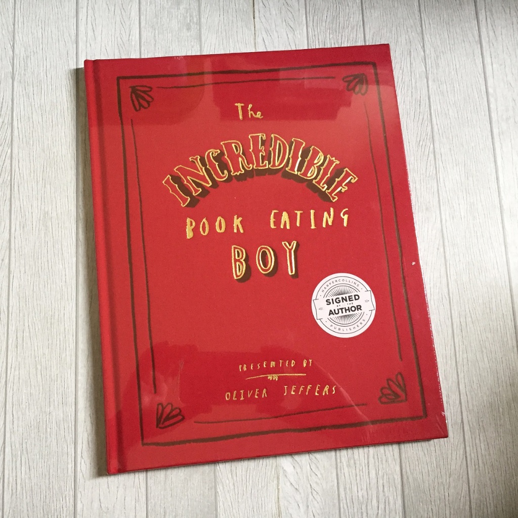 The Incredible Book Eating Boy Signed Copy
by Oliver Jeffers (Author, Illustrator)