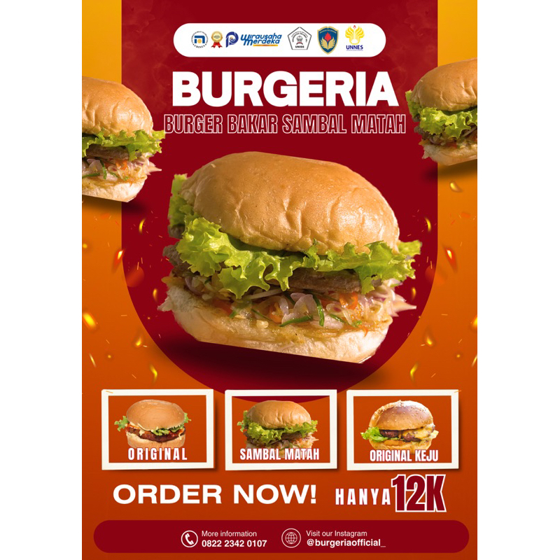 

BURGERIA | Burger Bakar Sambal Matah