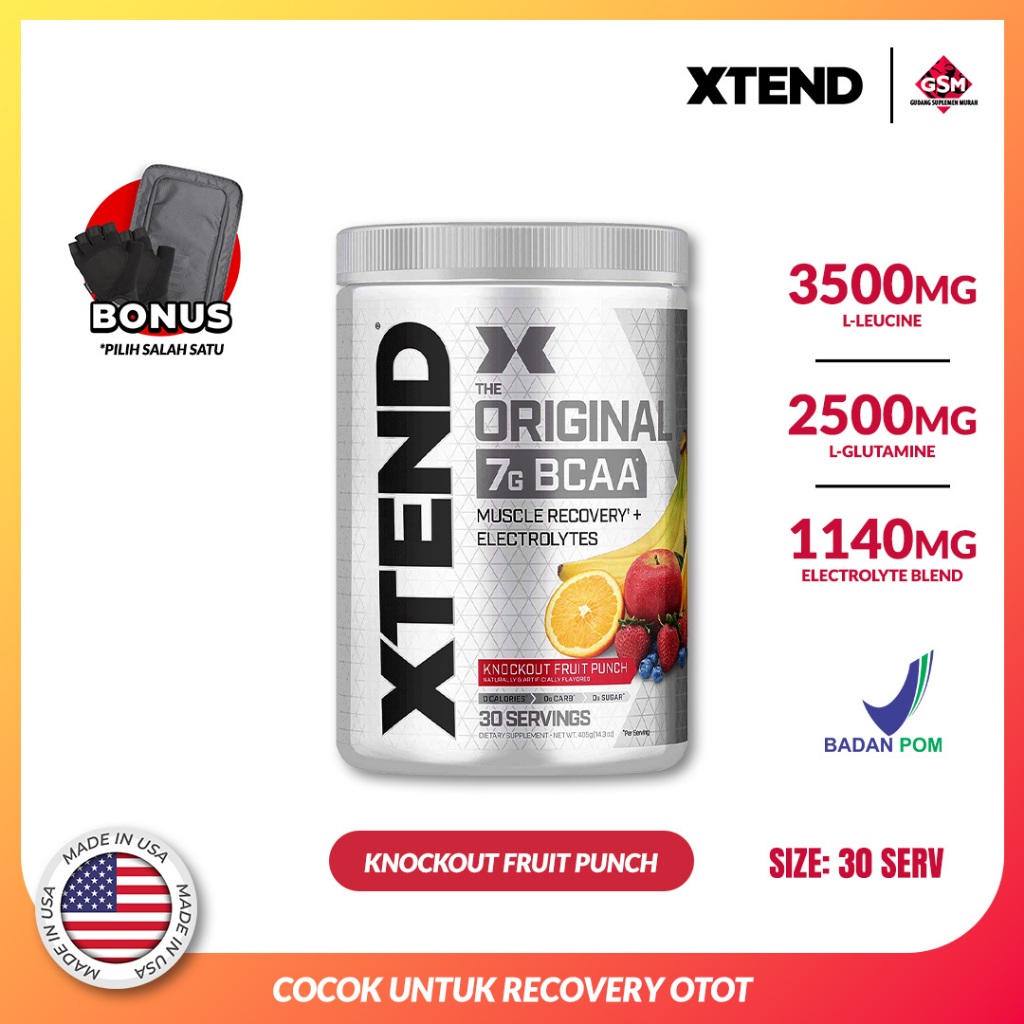 Scivation Xtend BCAA 30 Serving Suplemen Otot Gym