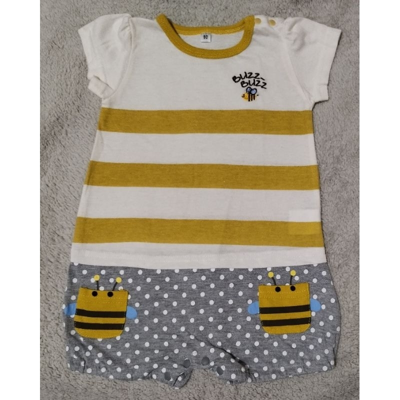 PRELOVED Baju Bayi | Romper Bayi Preloved | Preloved Romper Bayi Lebah