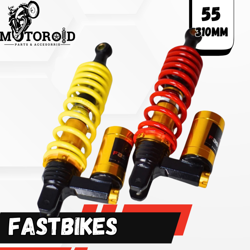 ShockBreaker Fastbikes 55 Tabung Bawah Single Universal Motor Matic Yamaha Mio Mio J Mio M3 310 MM