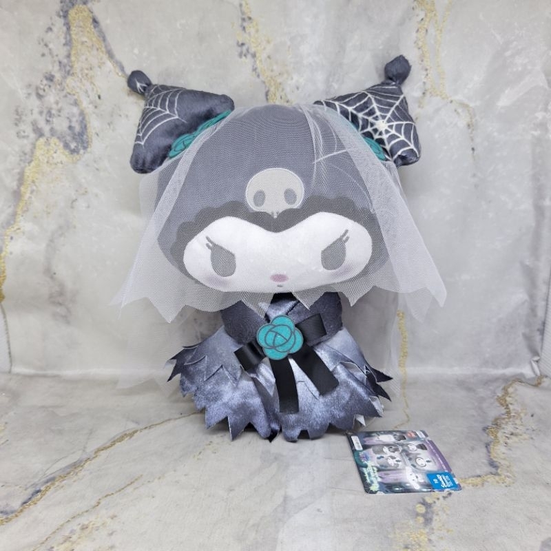 Sanrio Kuromi Ghost Wedding Big Plush Doll FURYU