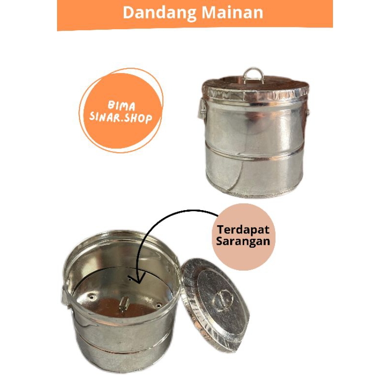 Dandang Mini Mainan Masak Masakan / Panci Mini