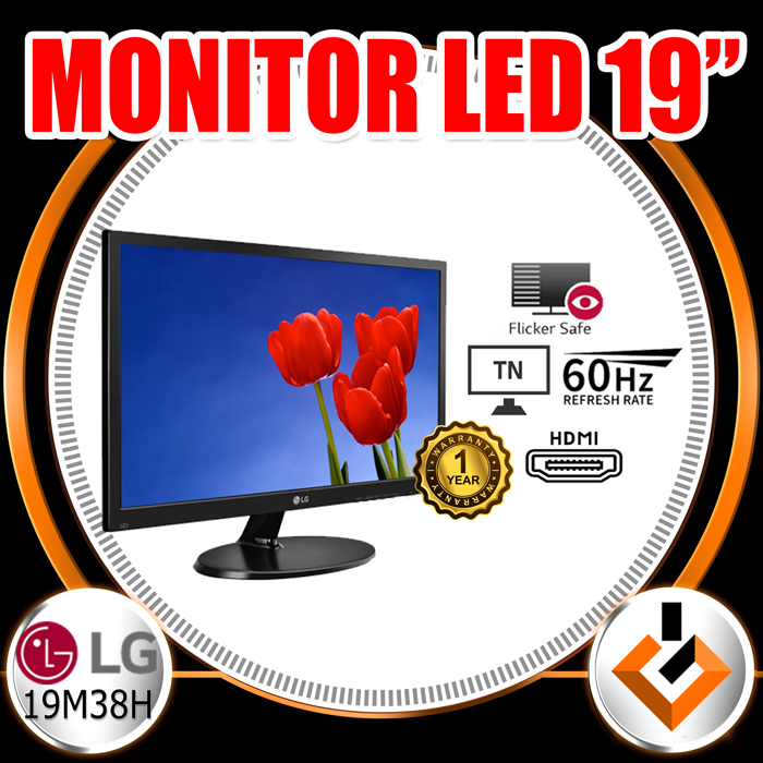 Monitor LG 19inch / Monitor 19Inch LG 19M38H 60Hz