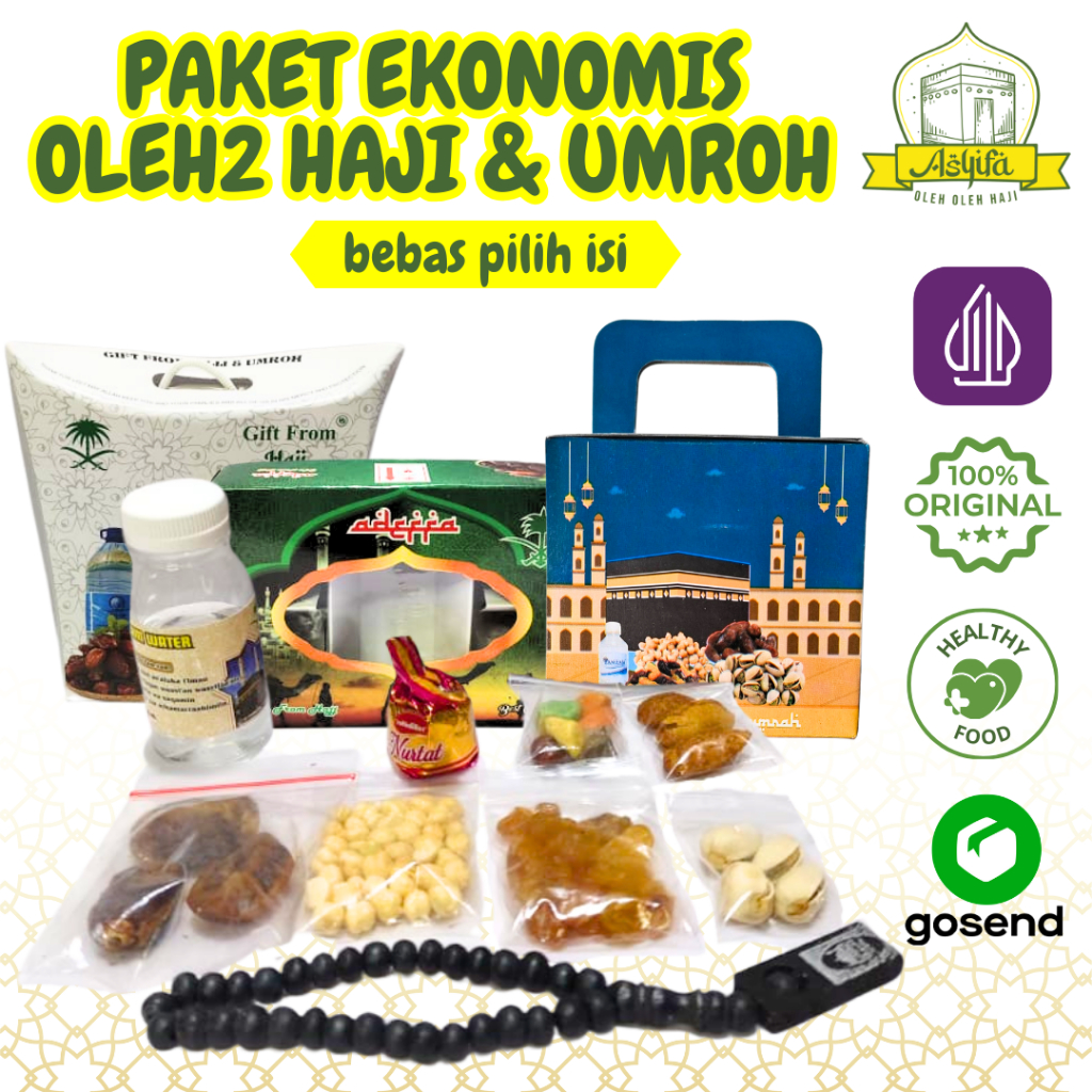 

Paket Oleh Oleh Haji dan Umroh paket Dus Bebas Pilih paket COKLAT Kacang Gift Hampers Umroh