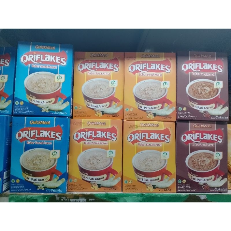 

Oriflakes Quickmeal Daily Bubur Sereal Siap Saji 150gram ( 5 sachet @30gram )