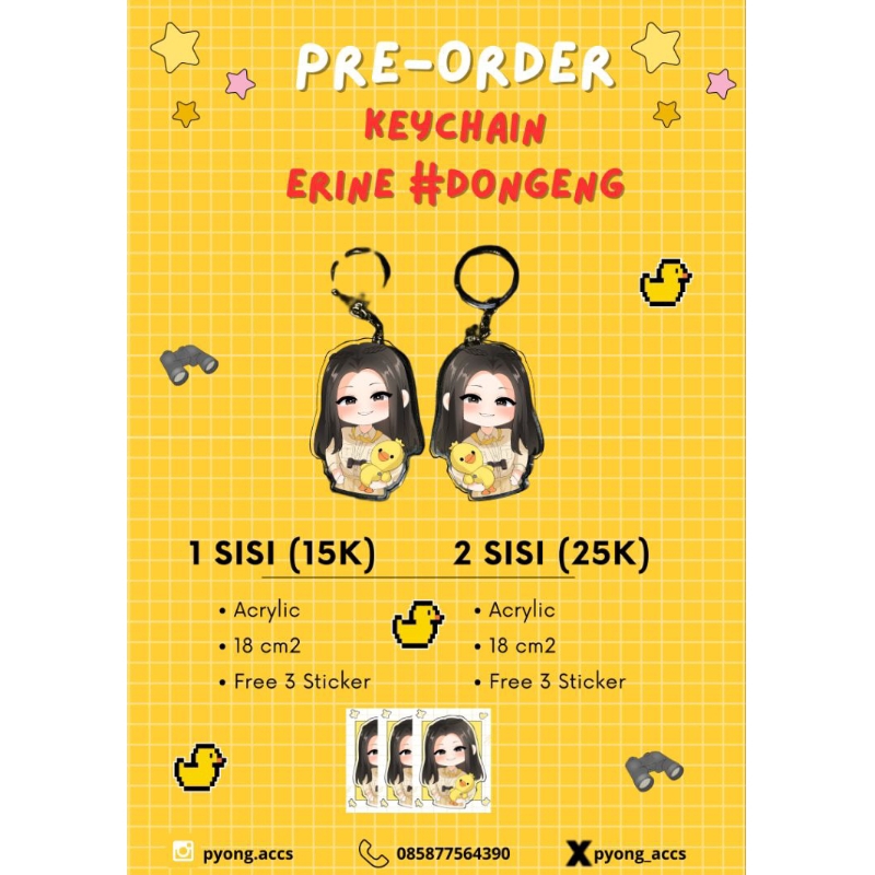 KEYCHAIN ERINE #DONGENG