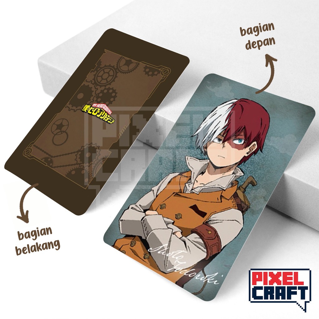 Photocard Karakter Anime BOKU NO HERO ACADEMIA/My Hero Academia (Steampunk Ver)