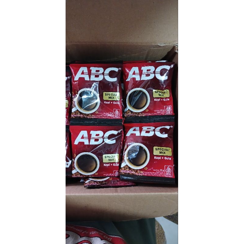 

KOPI ABC SPESIAL MIX 1 RENCENG (ISI 10 BUNGKUS)