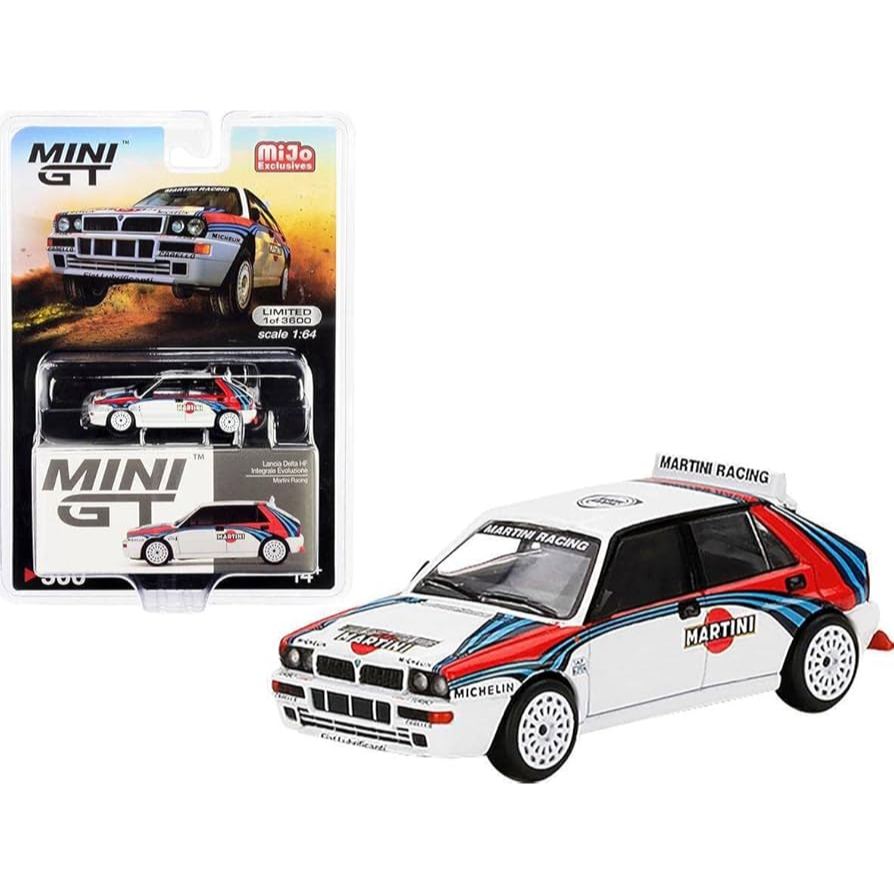 MGT00300-MJ - MiniGT 1/64 Lancia Delta HF Integrale Evoluzione Martini