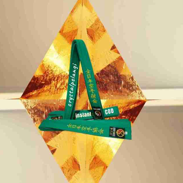 Sabuk Karate Hijau Premium