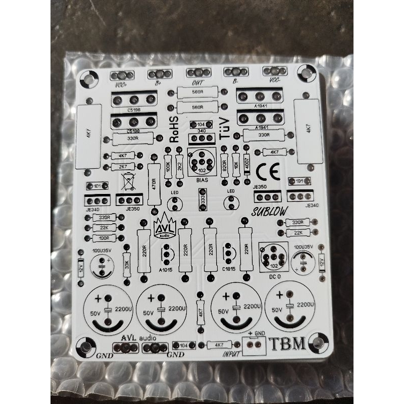 PCB TBM Sub low