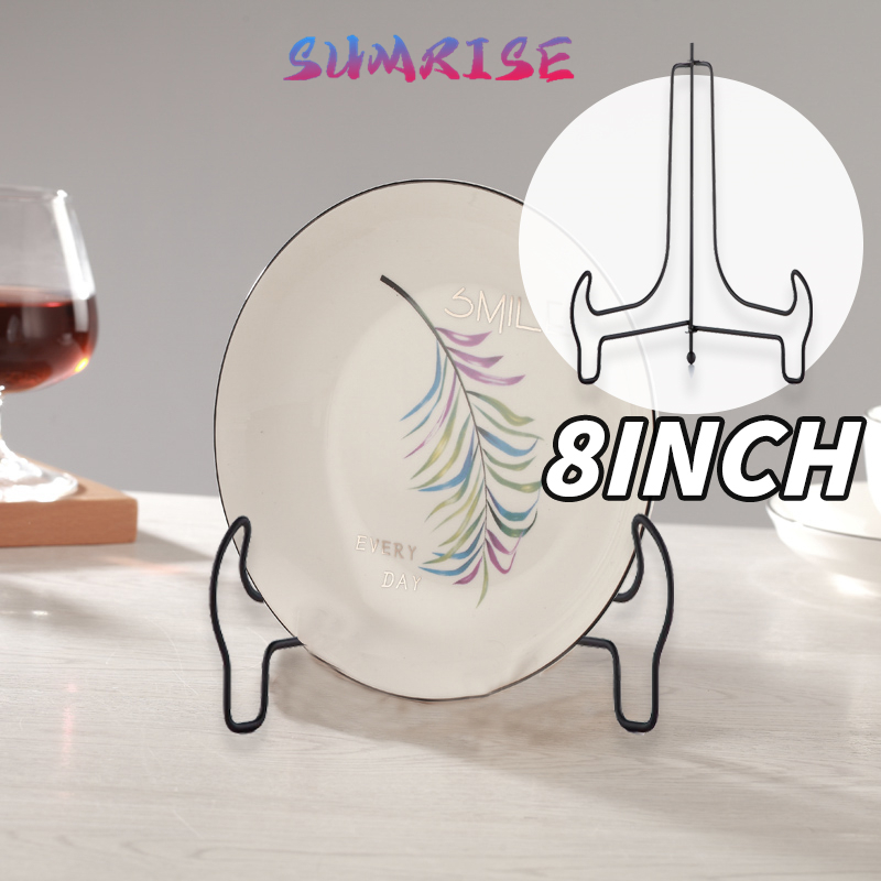 20cm Dudukan Piring Pajangan Stand Holder Piring  Sandaran Piring Hias Piring Pajangan Untuk Dekoras